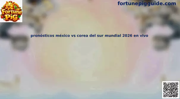 Simulación México vs Corea del Sur Mundial 2026