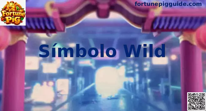 Demostración visual del Símbolo Wild en los rodillos de la tragamonedas Fortune Pig