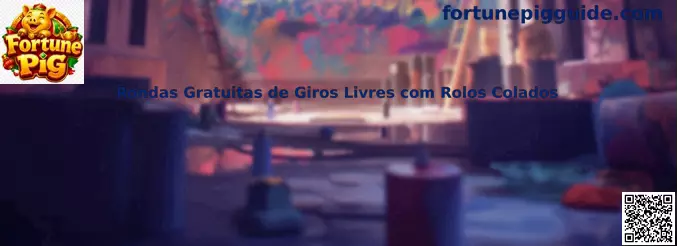 Rondas Gratuitas de Giros Livres com Rolos Colados en Fortune Pig demo