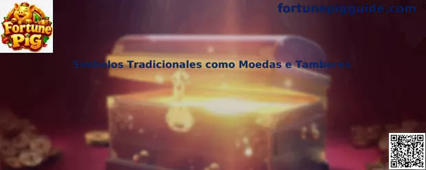 Símbolos Tradicionales como Moedas e Tambores
